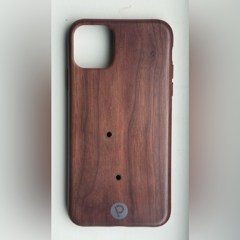 Loopy Case RIGHTY Teakwood IPhone 11 PRO MAX Brown Wood Grain Design